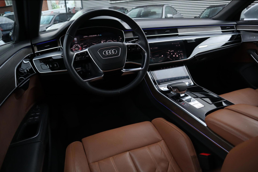 Audi A8 55 TFSI Quattro Pro Line Plus | Panorama | Luxe Leder | Adaptieve cruise | Bang & Olufsen | Lane Assist | Stoelverkoeling