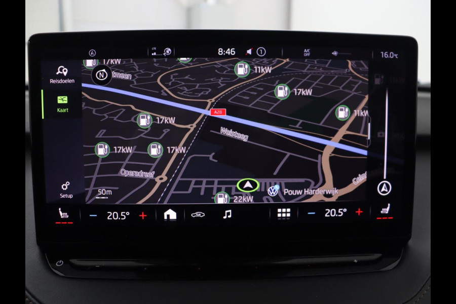 Škoda Enyaq iV 80 | SOH 90,4% | Adaptive cruise | Leder | Trekhaak | Stuur/stoelverwarming | Camera | Park assist | Carplay | Sfeerverlichting