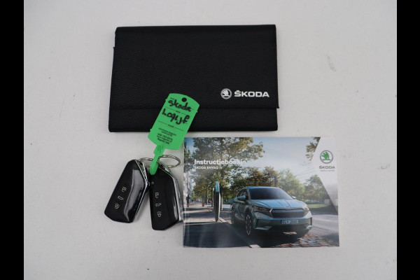 Škoda Enyaq iV 80 | SOH 90,4% | Adaptive cruise | Leder | Trekhaak | Stuur/stoelverwarming | Camera | Park assist | Carplay | Sfeerverlichting