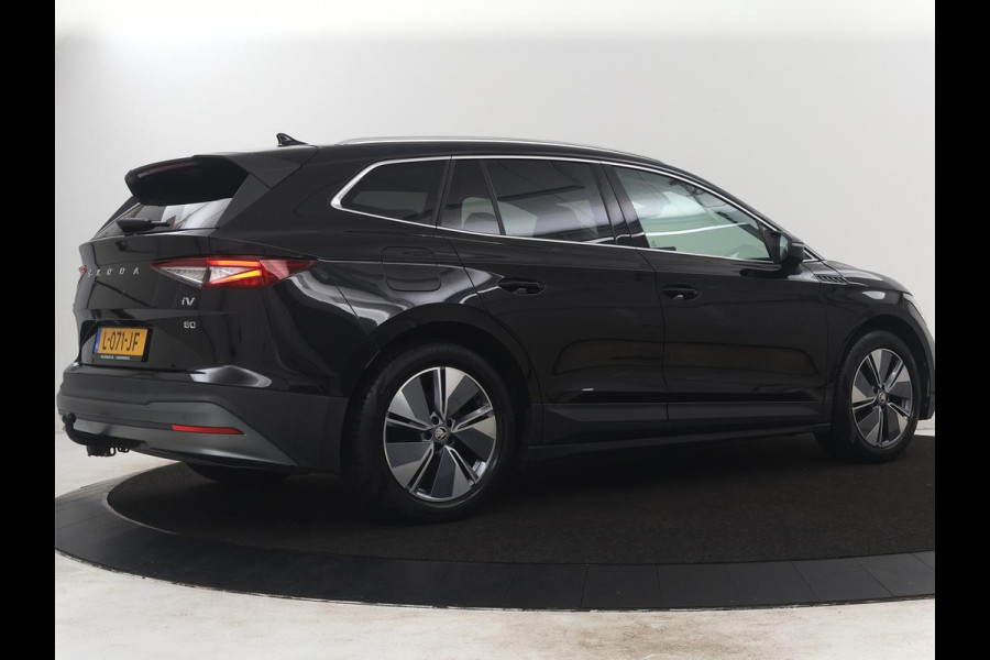 Škoda Enyaq iV 80 | SOH 90,4% | Adaptive cruise | Leder | Trekhaak | Stuur/stoelverwarming | Camera | Park assist | Carplay | Sfeerverlichting