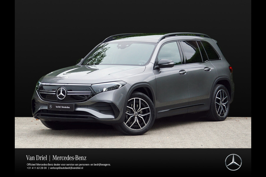 Mercedes-Benz EQB EQB 300 4M AMG Line Might 67 kWh | Panorama Dodehoek Sfeerverlichting