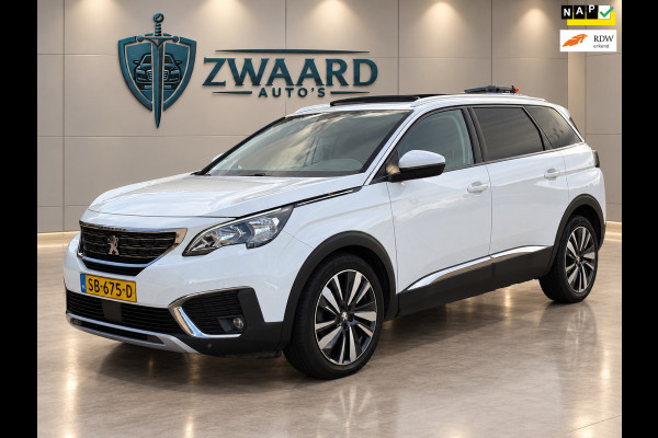 Peugeot 5008 1.2 PureTech Blue Lease Premium l 7 persoons l Distr VV l Camera l Pano l rijdt en schakelt zeer goed l