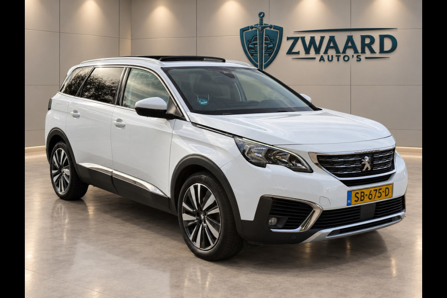 Peugeot 5008 1.2 PureTech Blue Lease Premium l 7 persoons l Distr VV l Camera l Pano l rijdt en schakelt zeer goed l