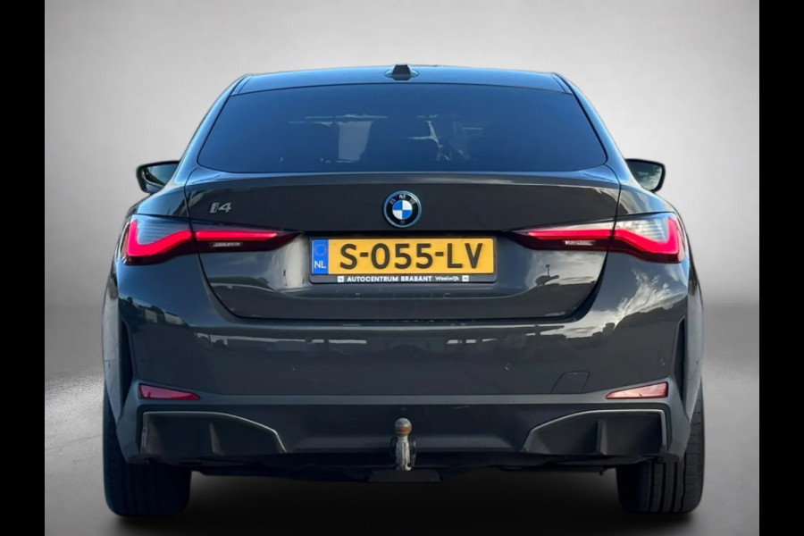 BMW i4 EDrive40 High Executive 84 kWh 96%SoH (NL-auto, 1e Eig, Dealer OndH, Trekhaak, Navi, Camera, Addpt Cruise, StoelV, Etc)