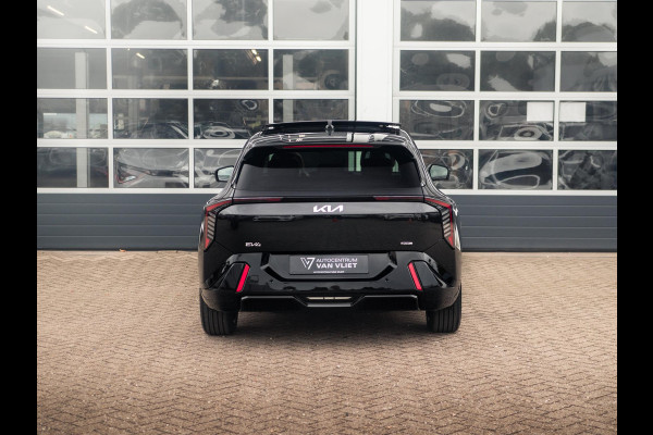 Kia EV4 GT-PlusLine 81.4 kWh | Direct leverbaar met veel korting| Full options | Navi. | Clima. | Adapt. Cruise. | Stoel&Stuur Verwarming | Glazen Schuif-/Kanteldak | Harman Kardon | Slimme Parkeerassistentie | Dodehoek Camera | GT-Line Vegan Lederen Stoelbekleding