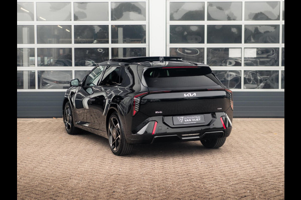 Kia EV4 GT-PlusLine 81.4 kWh | Direct leverbaar met veel korting| Full options | Navi. | Clima. | Adapt. Cruise. | Stoel&Stuur Verwarming | Glazen Schuif-/Kanteldak | Harman Kardon | Slimme Parkeerassistentie | Dodehoek Camera | GT-Line Vegan Lederen Stoelbekleding