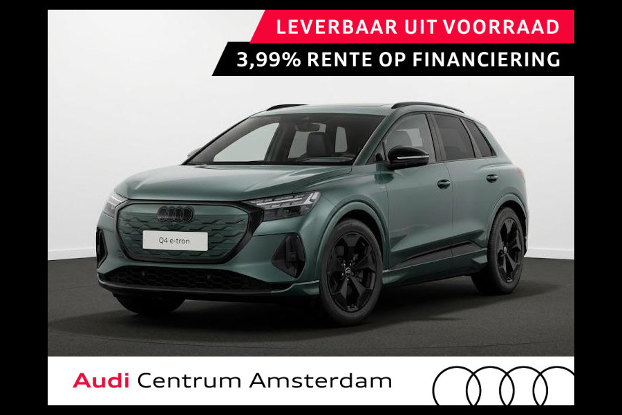 Audi Q4 e-tron S edition performance 82 kWh 286 pk | Techniekpakket plus | Glazen panoramadak | Lichtpakket plus ambient light | Trekhaak |