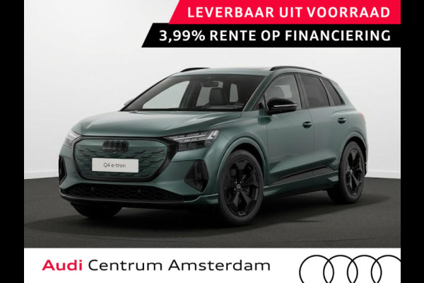 Audi Q4 e-tron S edition performance 82 kWh 286 pk | Techniekpakket plus | Glazen panoramadak | Lichtpakket plus ambient light | Trekhaak |