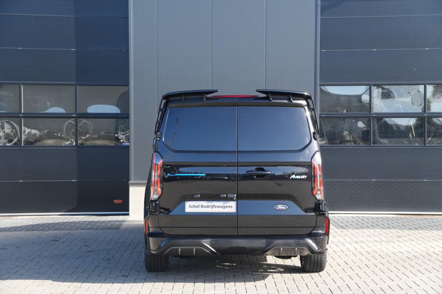 Ford E-Transit Custom 340 L2H1 MS-RT 71 kWh DC 286pk 5 Zits - 2x Schuif - Kuipstoelen - Stoel/Stuurverwarming - 360 Camera - Ultimate Pack - Rijklaar