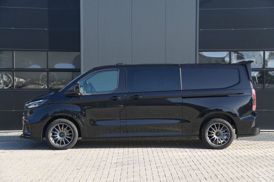 Ford E-Transit Custom 340 L2H1 MS-RT 71 kWh DC 286pk 5 Zits - 2x Schuif - Kuipstoelen - Stoel/Stuurverwarming - 360 Camera - Ultimate Pack - Rijklaar