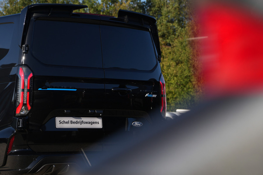Ford E-Transit Custom 340 L2H1 MS-RT 71 kWh DC 286pk 5 Zits - 2x Schuif - Kuipstoelen - Stoel/Stuurverwarming - 360 Camera - Ultimate Pack - Rijklaar