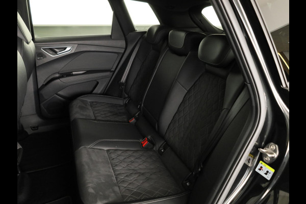 Audi Q4 e-tron 40 Launch edition S Competition 77 kWh 204 pk | SOH 97,14% | Warmtepomp | Navigatie | Parkeersensoren | Achteruitrijcamera | Stoelverwarming | Sonos Geluidssysteem | Head-up display | S-Line |