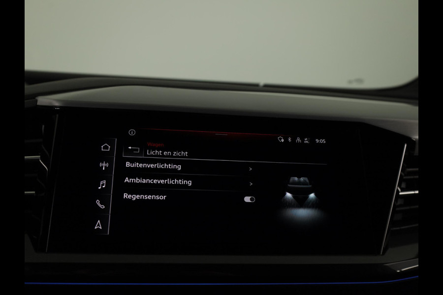 Audi Q4 e-tron 40 Launch edition S Competition 77 kWh 204 pk | SOH 97,14% | Warmtepomp | Navigatie | Parkeersensoren | Achteruitrijcamera | Stoelverwarming | Sonos Geluidssysteem | Head-up display | S-Line |