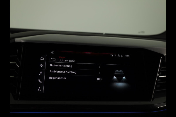 Audi Q4 e-tron 40 Launch edition S Competition 77 kWh 204 pk | SOH 97,14% | Warmtepomp | Navigatie | Parkeersensoren | Achteruitrijcamera | Stoelverwarming | Sonos Geluidssysteem | Head-up display | S-Line |