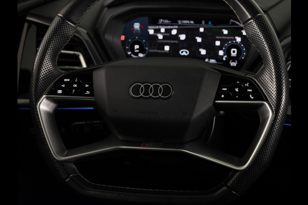 Audi Q4 e-tron 40 Launch edition S Competition 77 kWh 204 pk | SOH 97,14% | Warmtepomp | Navigatie | Parkeersensoren | Achteruitrijcamera | Stoelverwarming | Sonos Geluidssysteem | Head-up display | S-Line |