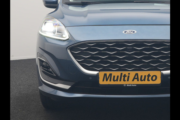 Ford Kuga 2.5 PHEV Vignale 225pk Dealer O.H | Trekhaak Af Fabriek | Panodak | Adaptive Cruise | 360 Camera | Bang & Olufsen | Head Up | Lederen Sportstoelen Memory & Verwarmd | Keyless | Apple Carplay | Navigatie | Virtual | DAB | 18"L.M | Plug In Hybrid |