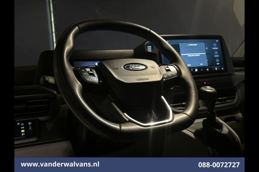 Ford Transit Custom 2.0 TDCI 136pk L2H1 Euro6 Airco | Camera | Navigatie | Apple Carplay | LED | Cruisecontrol Android Auto, Stoelverwarming, Verwarmde voorruit, Verwarmbare Spiegels, Parkeersensoren, Bijrijdersbank