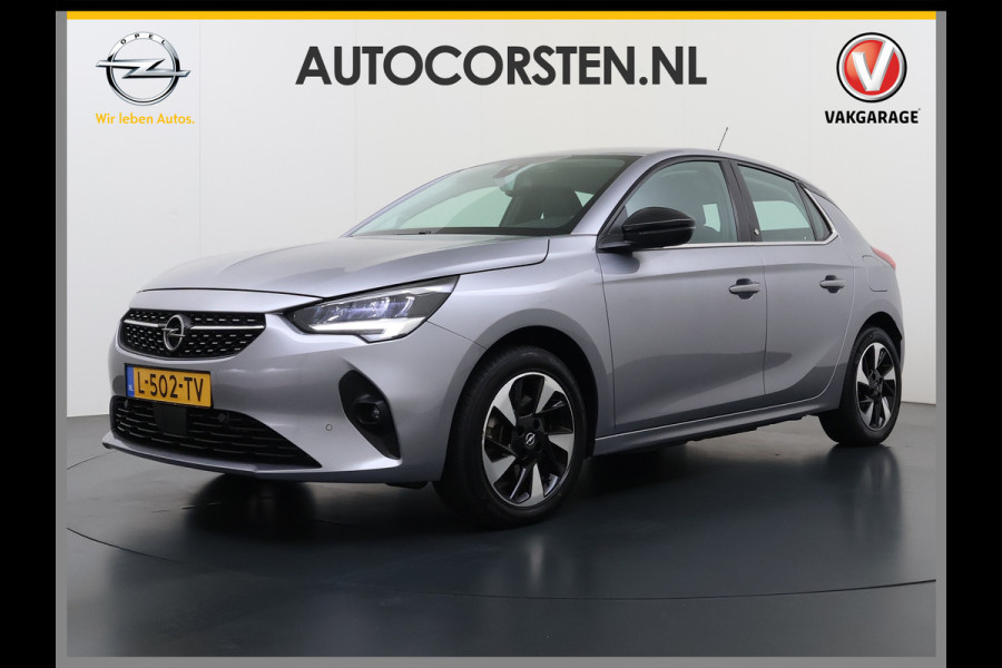 Opel CORSA-E 5Drs 136PK Elegance 50kWh Warmtepomp 360°Camera Apple Carplay Android Auto Ecc Navi* Led Pdc SOH 84% Cruise Control Isofix Bluetooth Lane Assist Regen/Lichtsensor Origineel Nederlandse Auto