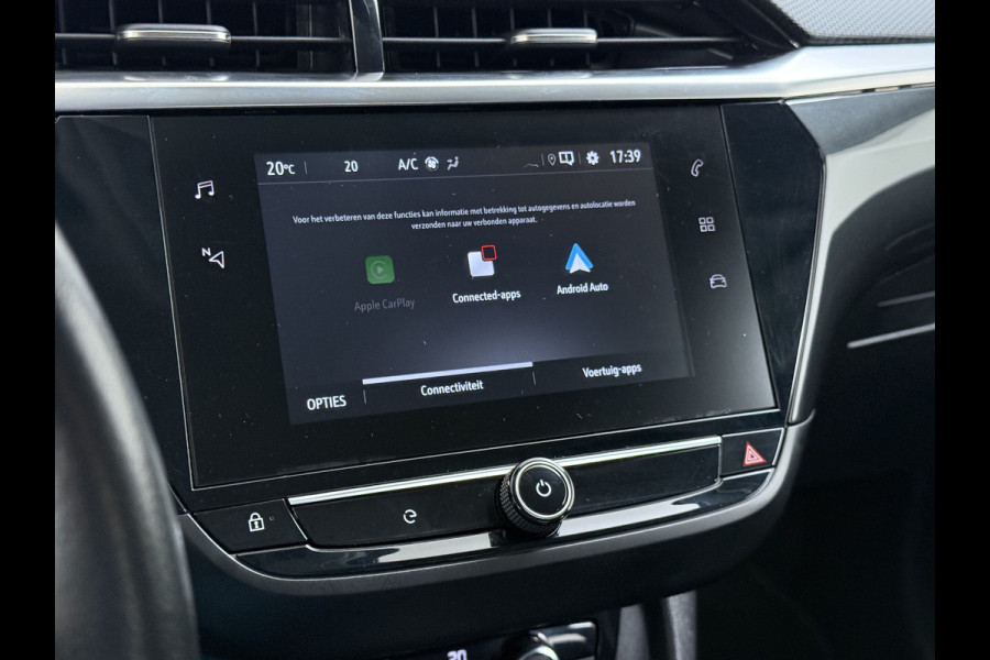 Opel CORSA-E 5Drs 136PK Elegance 50kWh Warmtepomp 360°Camera Apple Carplay Android Auto Ecc Navi* Led Pdc SOH 84% Cruise Control Isofix Bluetooth Lane Assist Regen/Lichtsensor Origineel Nederlandse Auto