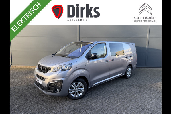 Peugeot e-Expert DC 75 kWh (Stoelverwarming - 2x Schuifdeuren - Keyless Entry - Laadruimte betimmering - Automatische Airco - Navigatie - Parkeer