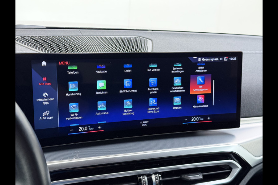 BMW i4 eDrive40 340PK 84kWh High Executive SOH 94% Leder Sportstoelen+Verwarmd Head-Up Display Camera Navi 3-Zone Ecc Live cockpit pro Laserlicht Elek.Achterklep Privacy Glas Isofix Wifi Bluetooth DAB Regen/Lichtsensor Draadloze lader 1e Eigenaar Dealeronderhouden Origineel Nederlandse Auto