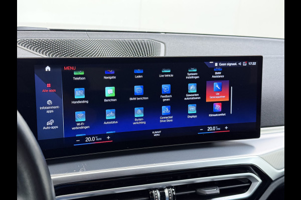 BMW i4 eDrive40 340PK 84kWh High Executive SOH 94% Leder Sportstoelen+Verwarmd Head-Up Display Camera Navi 3-Zone Ecc Live cockpit pro Laserlicht Elek.Achterklep Privacy Glas Isofix Wifi Bluetooth DAB Regen/Lichtsensor Draadloze lader 1e Eigenaar Dealeronderhouden Origineel Nederlandse Auto