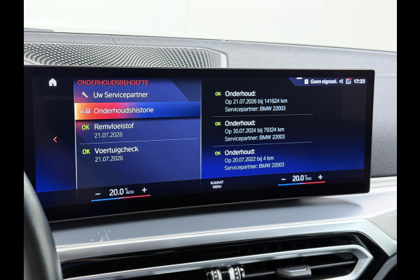 BMW i4 eDrive40 340PK 84kWh High Executive SOH 94% Leder Sportstoelen+Verwarmd Head-Up Display Camera Navi 3-Zone Ecc Live cockpit pro Laserlicht Elek.Achterklep Privacy Glas Isofix Wifi Bluetooth DAB Regen/Lichtsensor Draadloze lader 1e Eigenaar Dealeronderhouden Origineel Nederlandse Auto