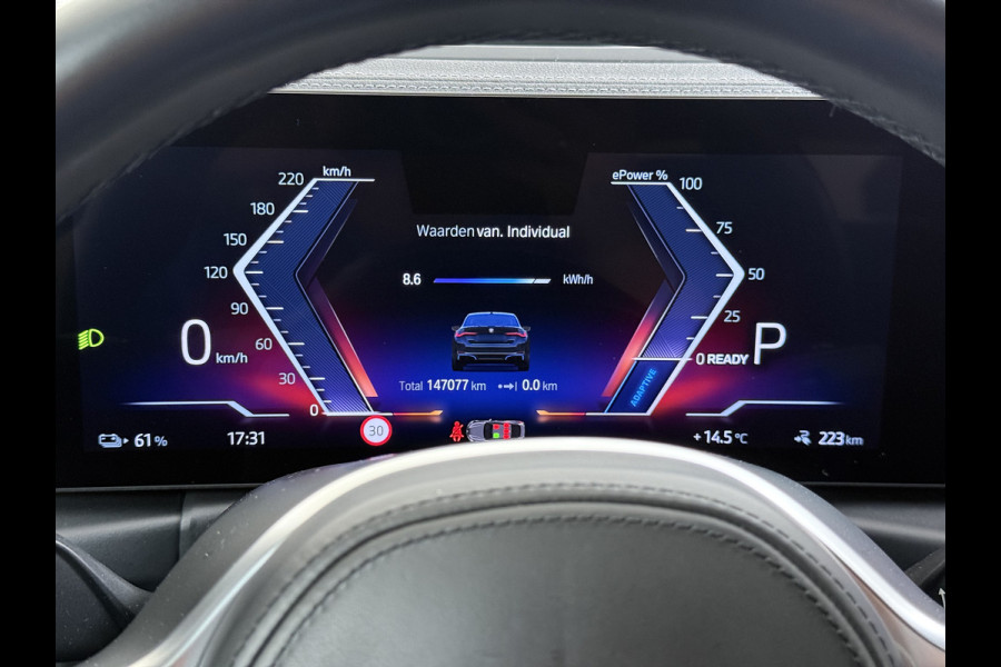 BMW i4 eDrive40 340PK 84kWh High Executive SOH 94% Leder Sportstoelen+Verwarmd Head-Up Display Camera Navi 3-Zone Ecc Live cockpit pro Laserlicht Elek.Achterklep Privacy Glas Isofix Wifi Bluetooth DAB Regen/Lichtsensor Draadloze lader 1e Eigenaar Dealeronderhouden Origineel Nederlandse Auto