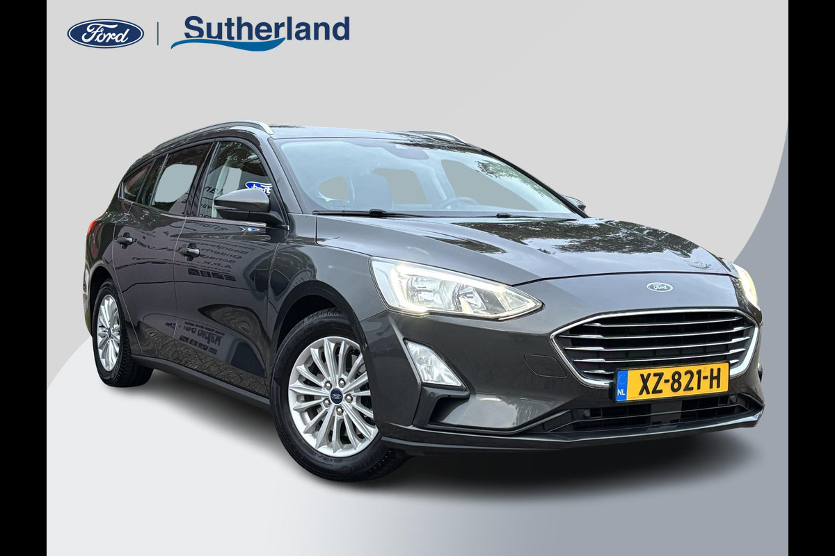 Ford FOCUS Wagon 1.0 EcoBoost Titanium Business 125pk | Trekhaak | Achteruitrijcamera | Automatische Airco | Cruise control | Navigatie