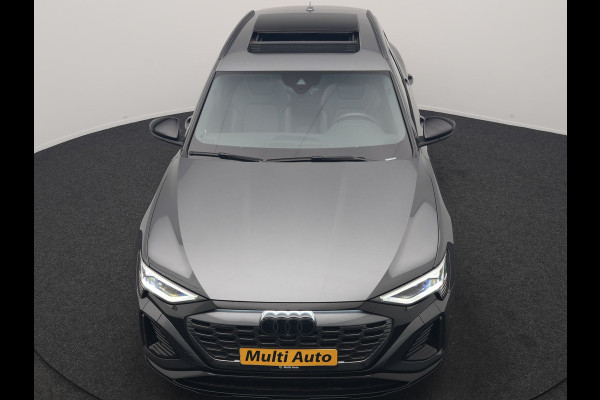 Audi Q8 e-tron 55 Quattro S Line 115 kWh 408pk Dealer O.H | Panodak | Luchtvering | Camera | Bang & Olufsen | Alcantara Sportstoelen Memory & Verwarmd | Sfeerverlichting | Cruise Control | DAB | Navigatie | Virtual | 21"L.M |