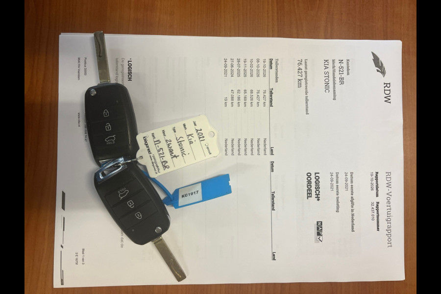 Kia Stonic 1.0 T-GDi MHEV 100PK DynamicLine Airco LM Mooi NL-Auto
