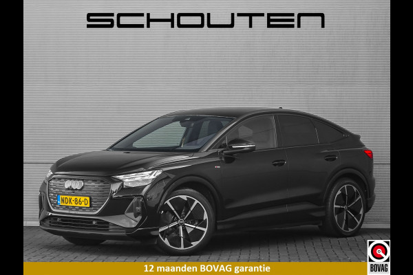 Audi Q4 e-tron 50 Quattro S Line 77 kWh ACC 360° Stoelverw 21"