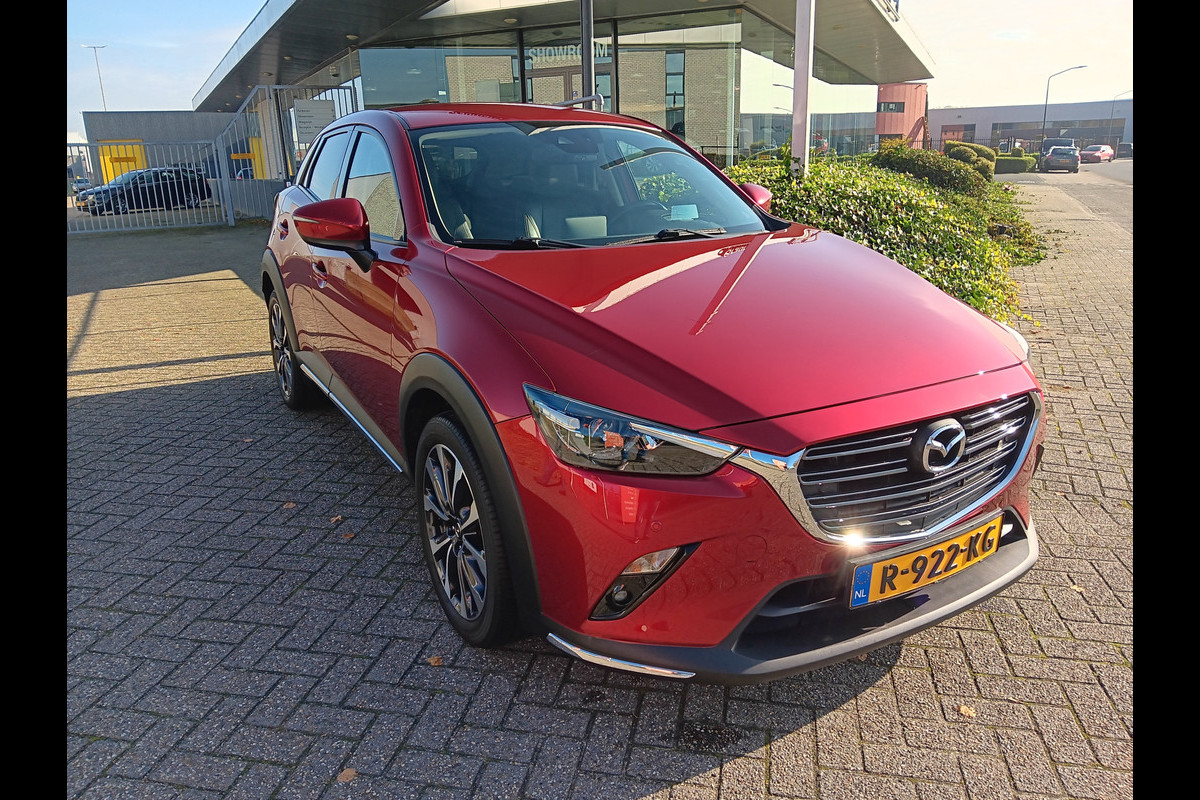 Mazda CX-3 2.0 SkyActiv-G 120 GT-M Line, Leder, Navi, Clima, Head-up, etc. incl. 12 MND BOVAGGARANTIE