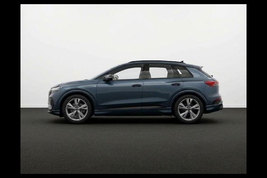 Audi Q4 e-tron S edition performance 82 kWh 286 pk | Optiekpakket zwart | Techniekpakket plus | Lichtpakket plus ambient light | Trekhaak |
