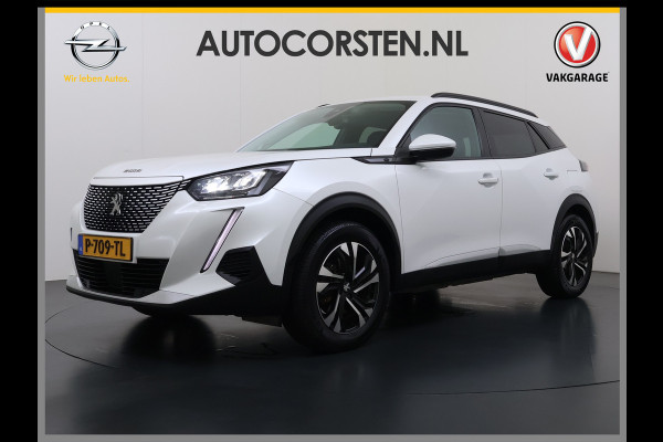Peugeot e-2008 EV Allure Pack 50kWh Trekhaak 3D-Navi 360°Camera Apple Carplay Android Auto Ecc SOH 88% Regen-Lichtsensor Privacy Glas Led Isofix Bluetooth Cruise Control 1e Eigenaar Dealeronderhouden Origineel Nederlandse Auto