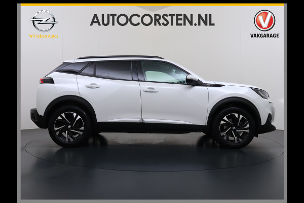 Peugeot e-2008 EV Allure Pack 50kWh Trekhaak 3D-Navi 360°Camera Apple Carplay Android Auto Ecc SOH 88% Regen-Lichtsensor Privacy Glas Led Isofix Bluetooth Cruise Control 1e Eigenaar Dealeronderhouden Origineel Nederlandse Auto