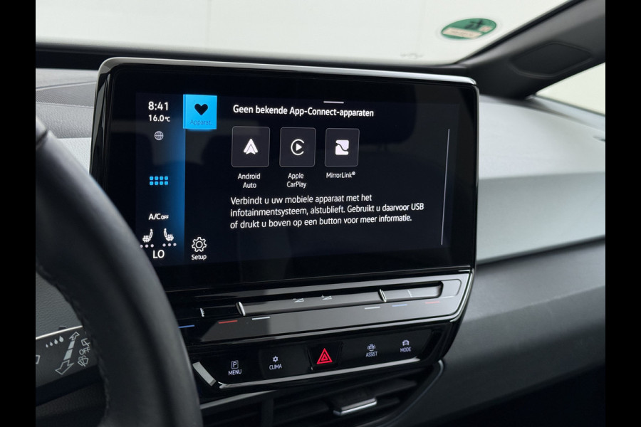 Volkswagen ID.3 204PK 62kWh SOH 90% Trekhaak Adap.Cruise Stoelverwarming Matrix led Navi-Pro Apple Carplay Android Auto Pdc Business Privacy Glas Mirror Link Isofix Keyless advanced Rijstrooksensor Bluetooth