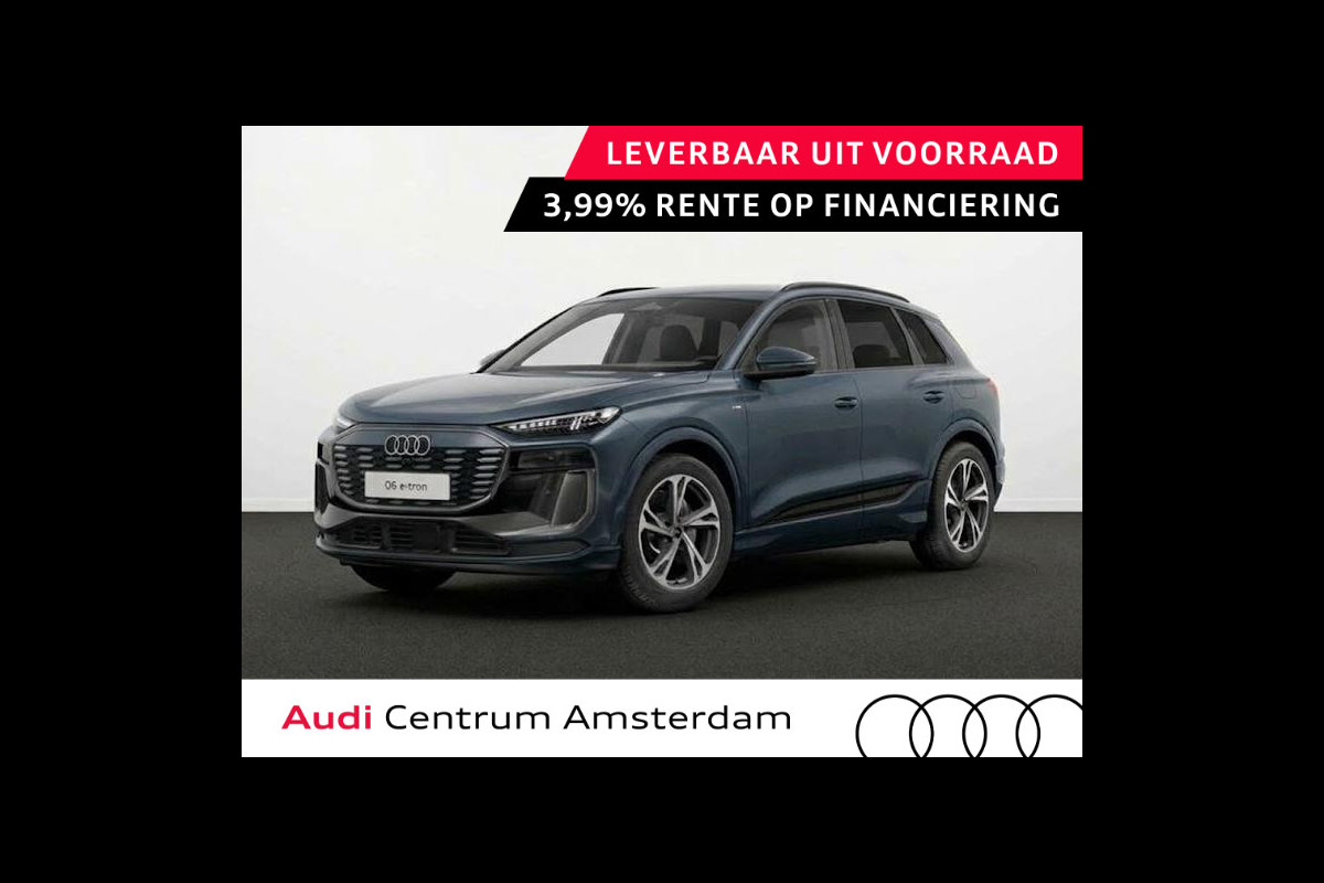 Audi Q6 e-tron S edition 83Kwh 252 pk | Glazen panoramadak | Ionisator | Privacy glas | All Season banden |