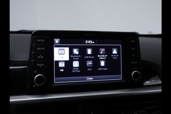 Kia Picanto 1.0 CVVT ComfortPlusLine Navigator Sport (APPLE CARPLAY,NAVI,CAMERA,CLIMATE,CRUISE,SPORTSTOELEN,LM VELGEN,NETTE STAAT)