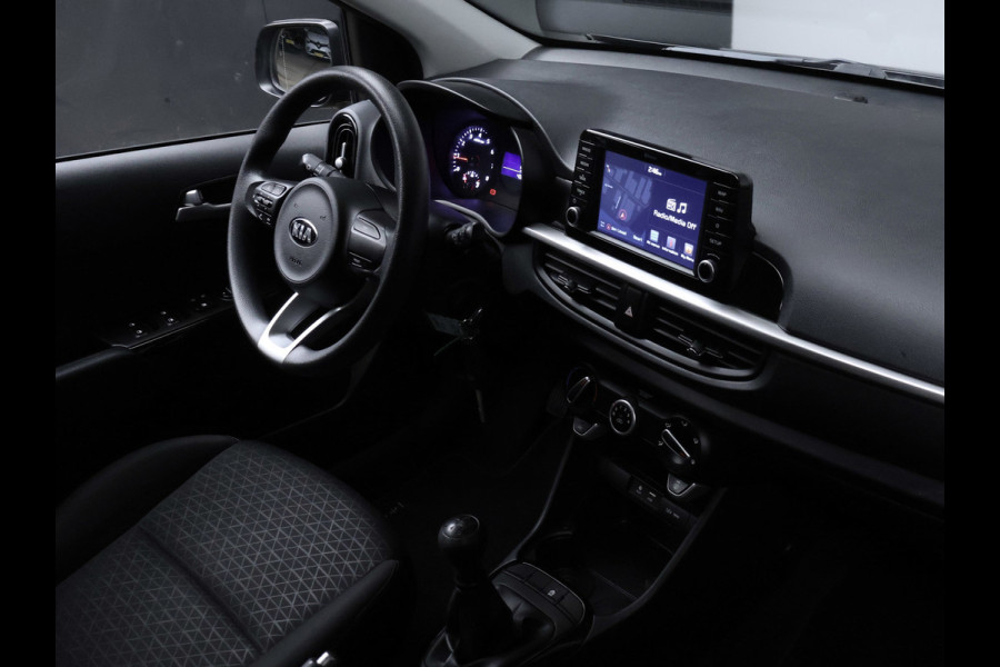 Kia Picanto 1.0 CVVT ComfortPlusLine Navigator Sport (APPLE CARPLAY,NAVI,CAMERA,CLIMATE,CRUISE,SPORTSTOELEN,LM VELGEN,NETTE STAAT)