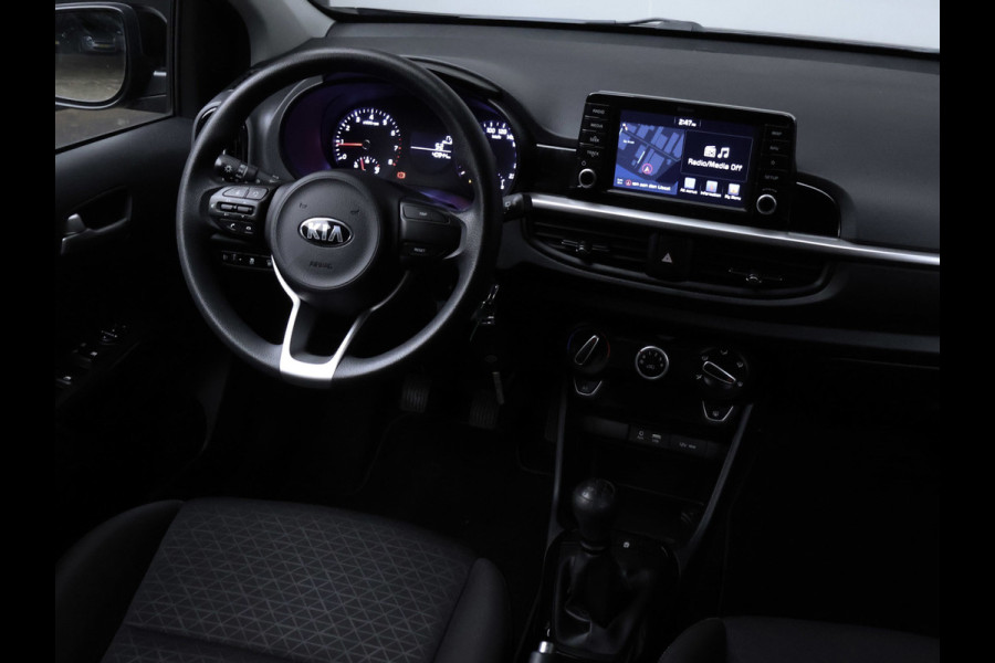 Kia Picanto 1.0 CVVT ComfortPlusLine Navigator Sport (APPLE CARPLAY,NAVI,CAMERA,CLIMATE,CRUISE,SPORTSTOELEN,LM VELGEN,NETTE STAAT)
