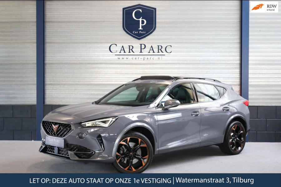 CUPRA Formentor 1.4 e-HYBRID VZ BTW/LED/VIRTUAL/SFEER/PANO/LEER+S.VERWARMING/19" LMV/KEYLESS/CAM/ACC/ECC/12 MDN GARANTIE!