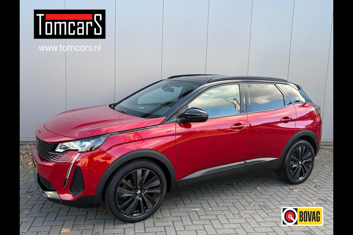 Peugeot 3008 1.2 PureT. 130PK Automaat GT Pano-dak/Trekhaak/Memory-stoel/Elektr.-klep