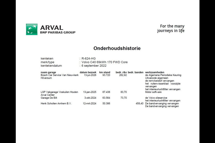 Volvo C40 SOH 95% Panoramadak Camera Navi* Apple Carplay Android Auto Recharge Core 69kWh Bluetooth Lmv 19" Led Isofix 1e Eigenaar Origineel Nederlandse Auto