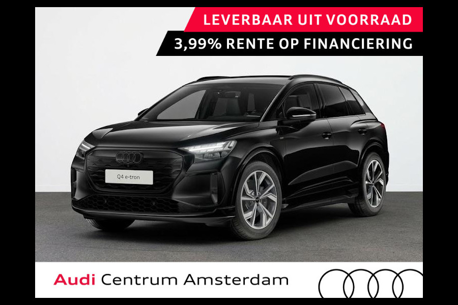 Audi Q4 e-tron S edition performance 82 kWh 286 pk | Techniekpakket plus | Trekhaak | Privacy glas | Optiekpakket zwart |