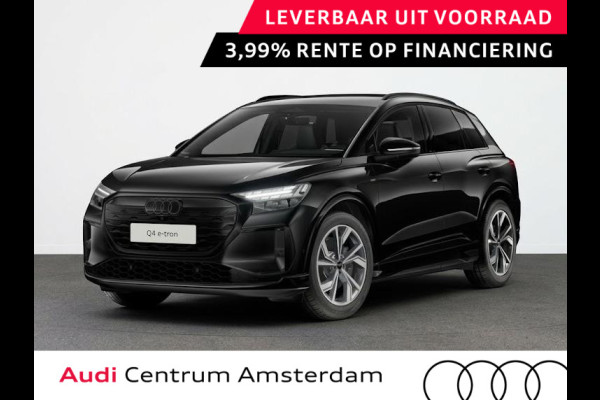 Audi Q4 e-tron S edition performance 82 kWh 286 pk | Techniekpakket plus | Trekhaak | Privacy glas | Optiekpakket zwart |