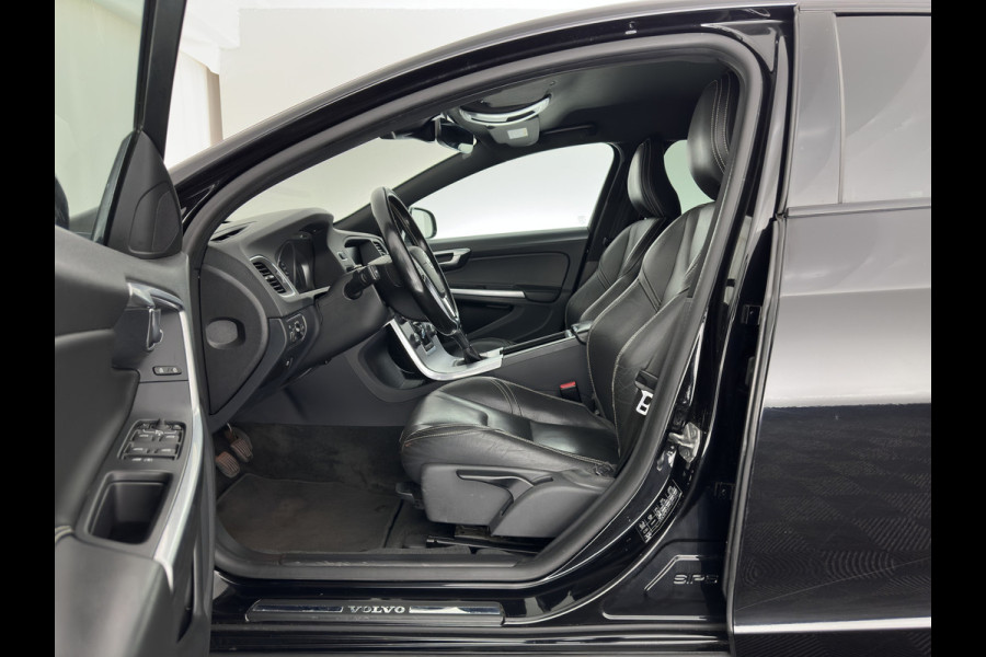 Volvo V60 2.0 D2 Summum *LEATHER | XENON | HEATED-COMFORTSEATS | NAVI-FULLMAP | PRIVACY-GLASS | ECC | PDC | CRUISE | 17''ALU*
