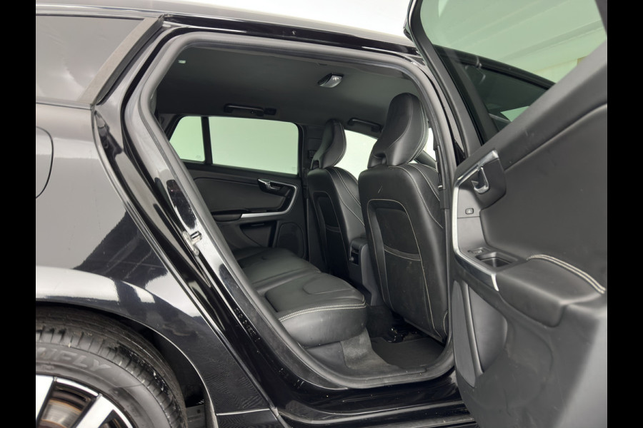 Volvo V60 2.0 D2 Summum *LEATHER | XENON | HEATED-COMFORTSEATS | NAVI-FULLMAP | PRIVACY-GLASS | ECC | PDC | CRUISE | 17''ALU*