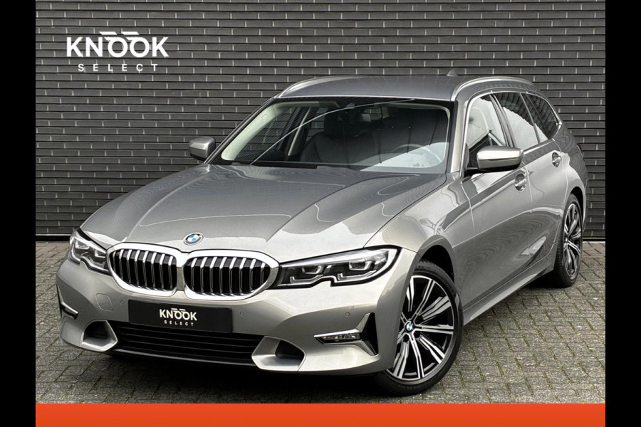 BMW 3 Serie Touring 318i Executive Luxury Line / Trekhaak / Elektrisch Verstelbare Sportstoelen / LED / 18 Inch / Leder / Hifi / Chrome Line / DAB / Parkeersensoren voor+achter
