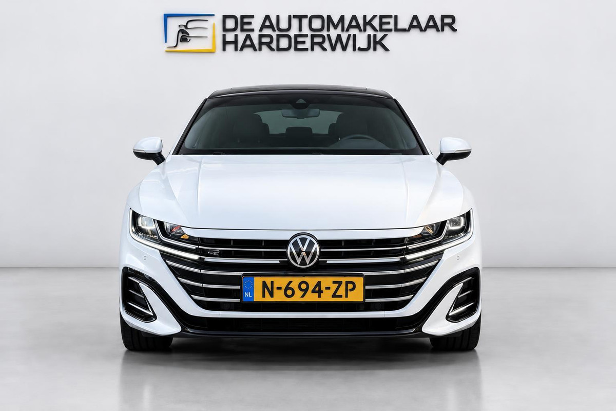 Volkswagen Arteon 2.0 TDI R-Line Business+ | 1E EIGENAAR | 3/6/12MND GARANTIE | AUTOMAAT | PANO | ACC | LED | STANDKACHEL | DAB | CARPLAY | LEDER | MEMORY